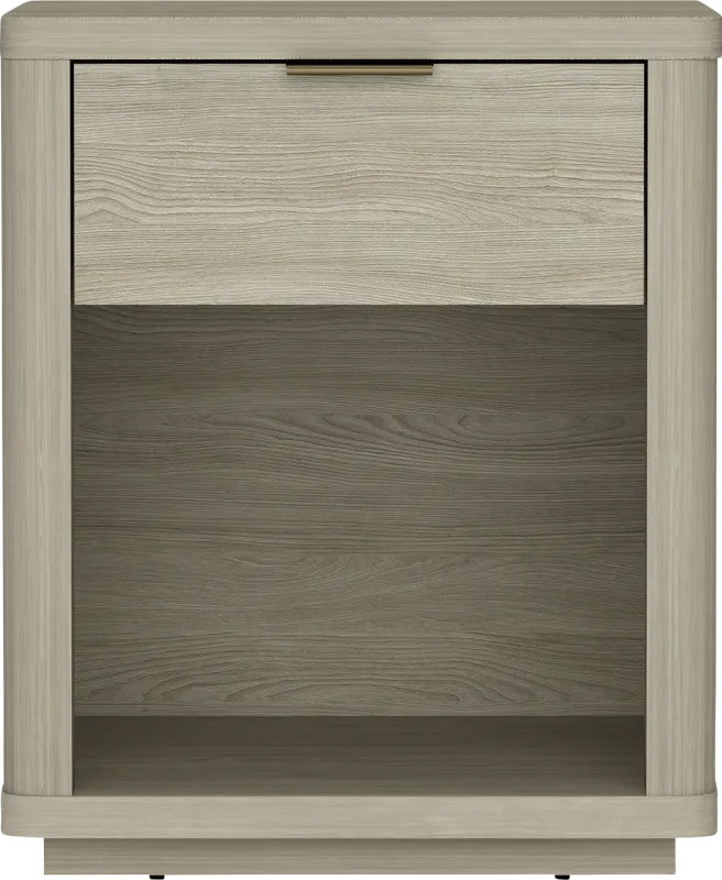 Golddale III Natural Nightstand