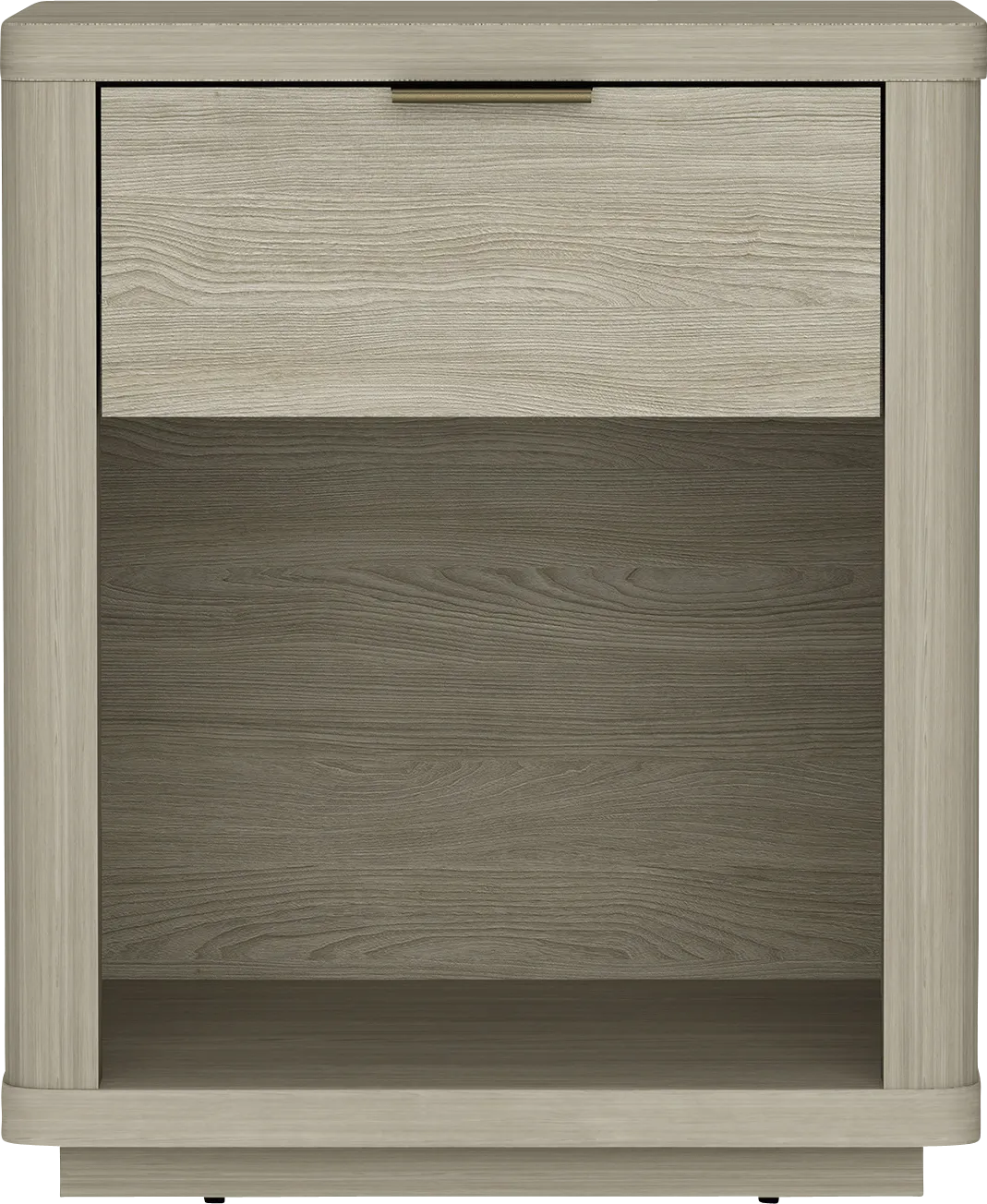 Golddale III Natural Nightstand - Image 1