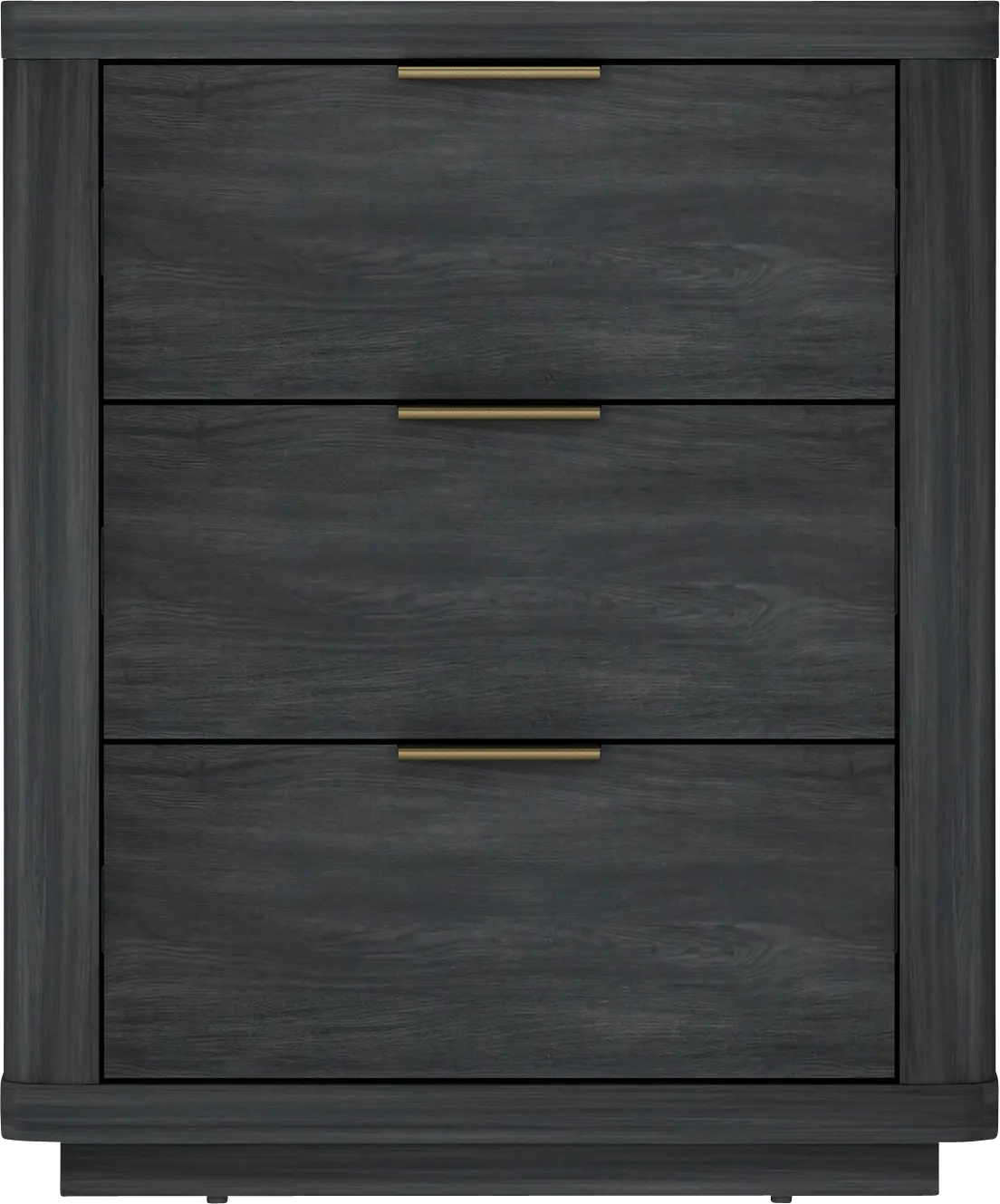 Golddale IV Charcoal Gray Nightstand