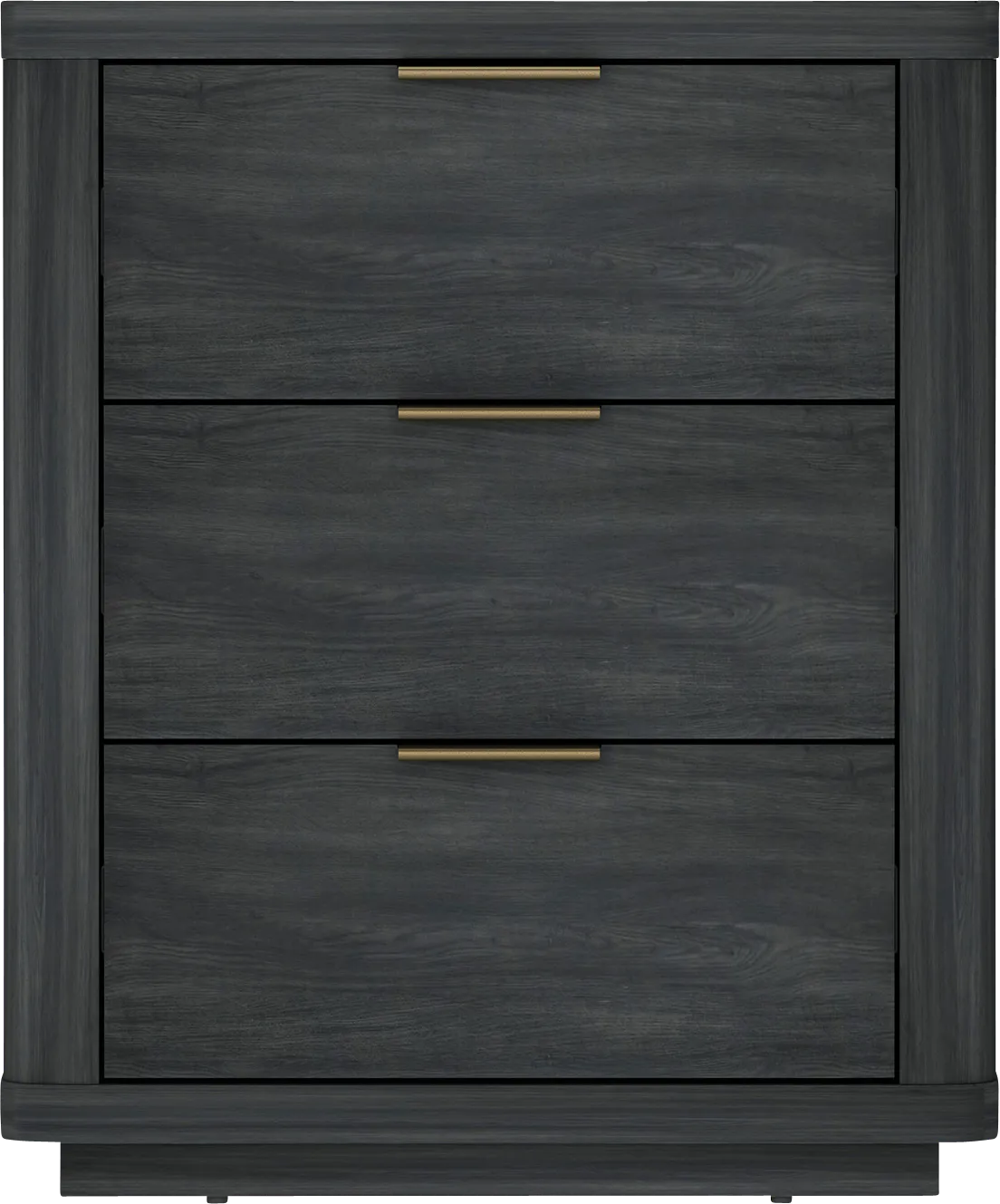 Golddale IV Charcoal Gray Nightstand - Image 1