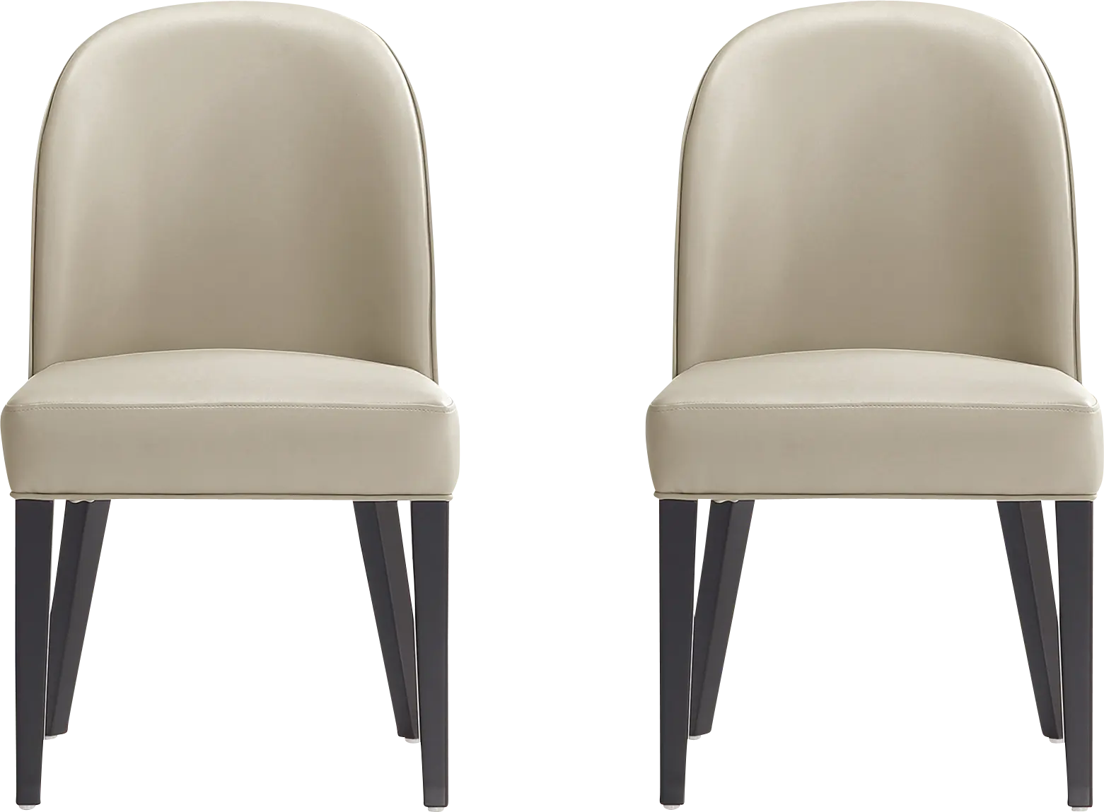 Wennes Sand Brown Dining Chair, Set of 2