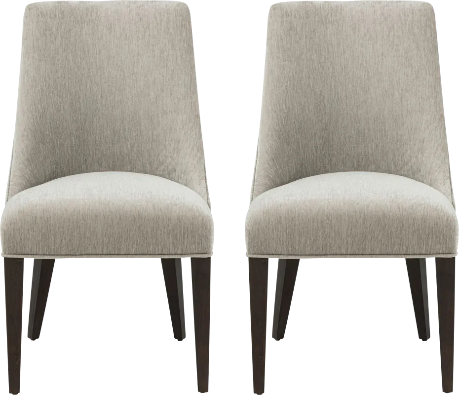 Cubecast Taupe Dining Chair, Set of 2