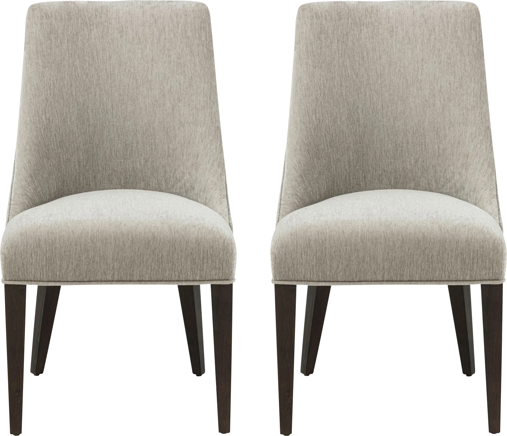 Cubecast Taupe Dining Chair, Set of 2 - Image 1