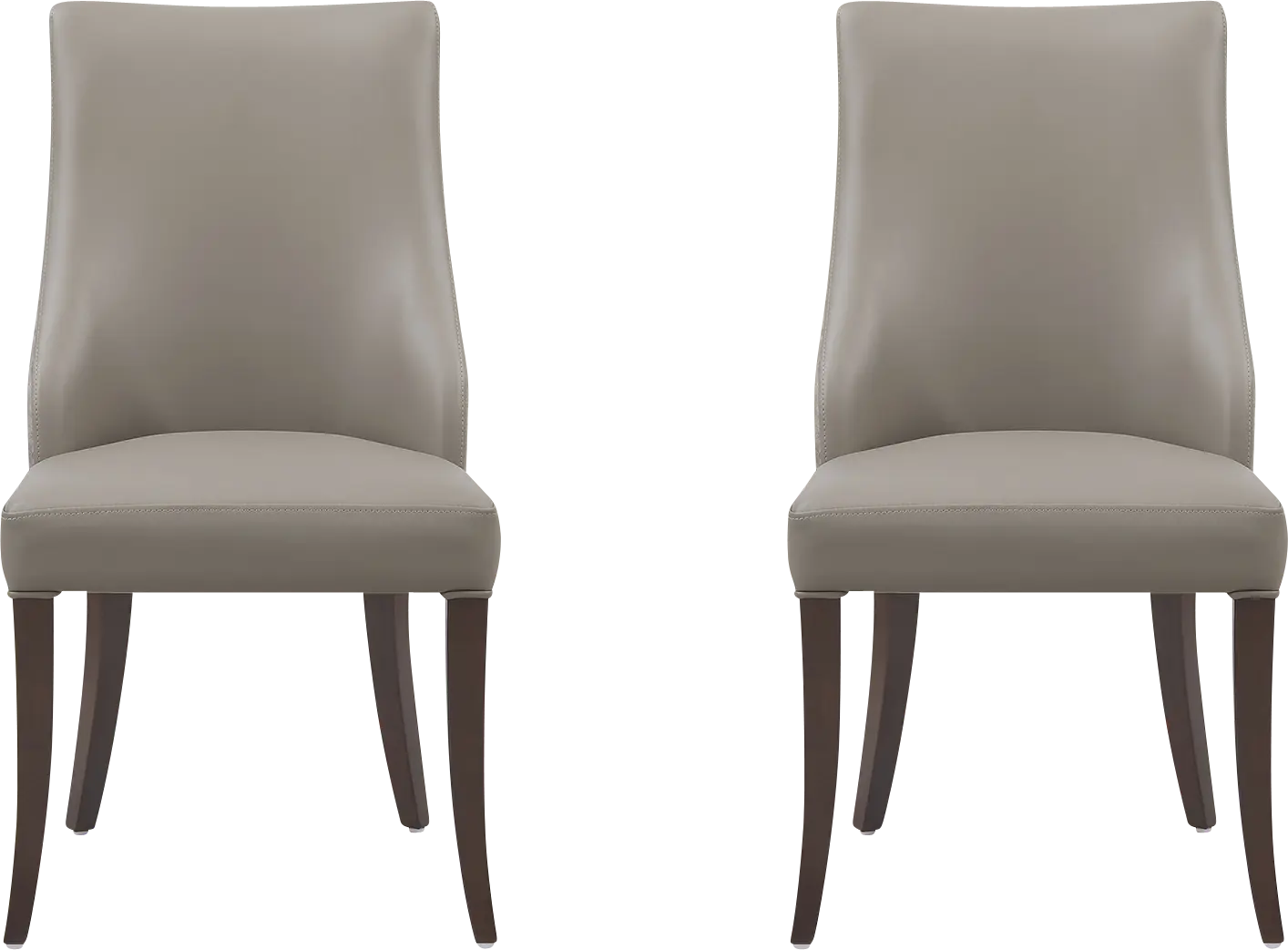 Herbcloud Taupe Dining Chair, Set of 2