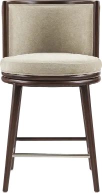 Alphadream I Natural Counter Height Stool