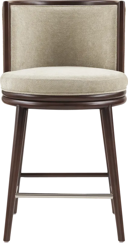 Alphadream I Natural Counter Height Stool