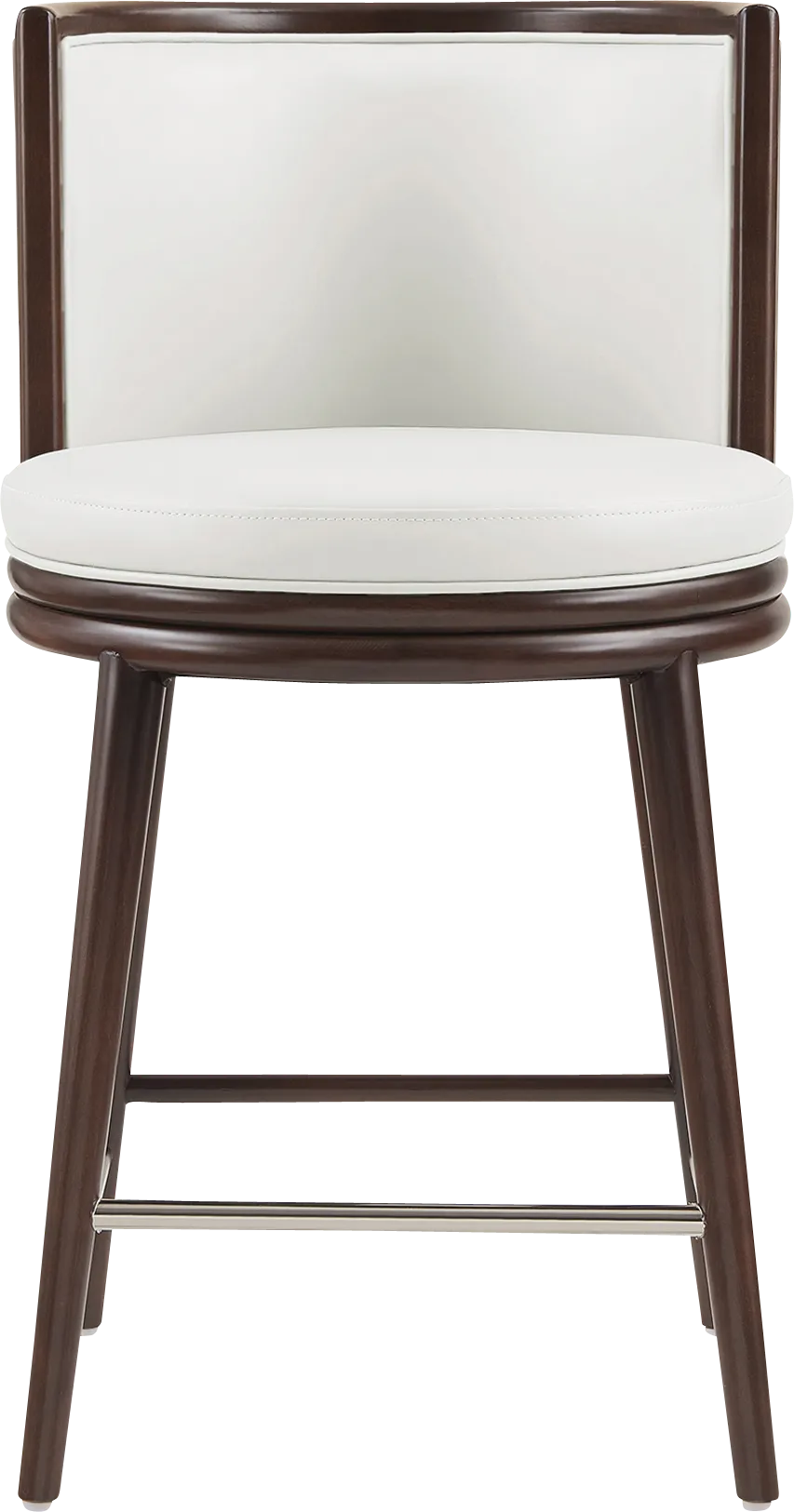 Alphadream II White Counter Height Stool - Image 1