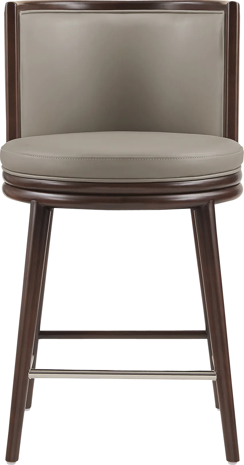 Alphadream II Taupe Counter Height Stool - Thumbnail - Image 1