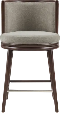 Alphadream I Dove Gray Counter Height Stool