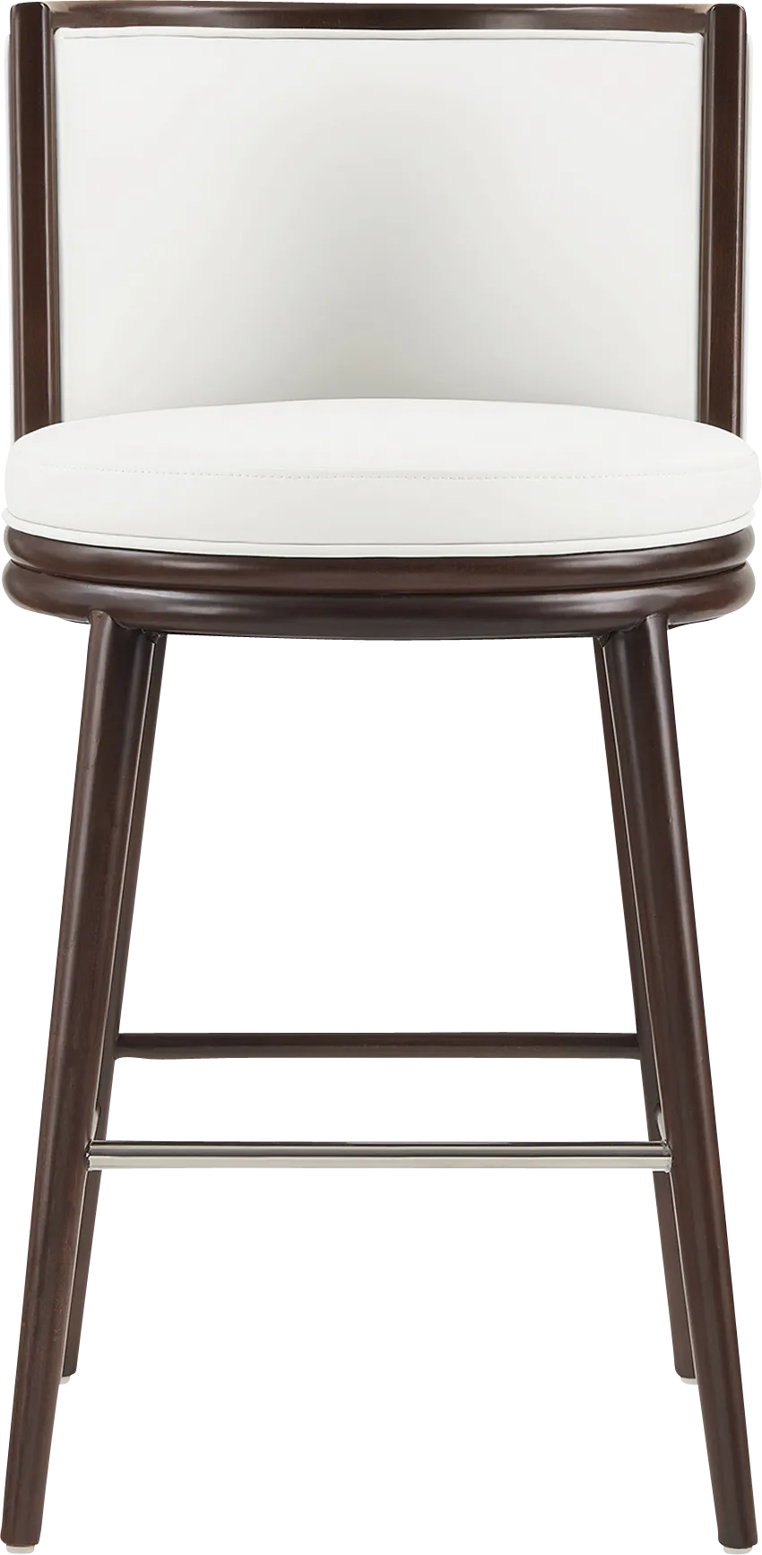 Alphadream II White Barstool - Thumbnail - Image 1