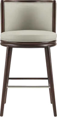 Alphadream II Stone Gray Barstool
