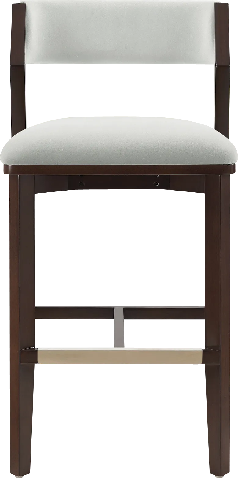 Marspoly White Barstool - Image 1