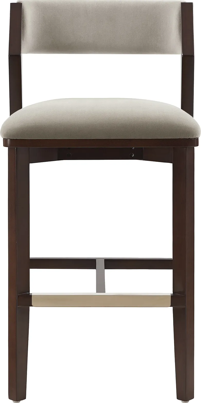 Marspoly Beige Barstool - Thumbnail - Image 1