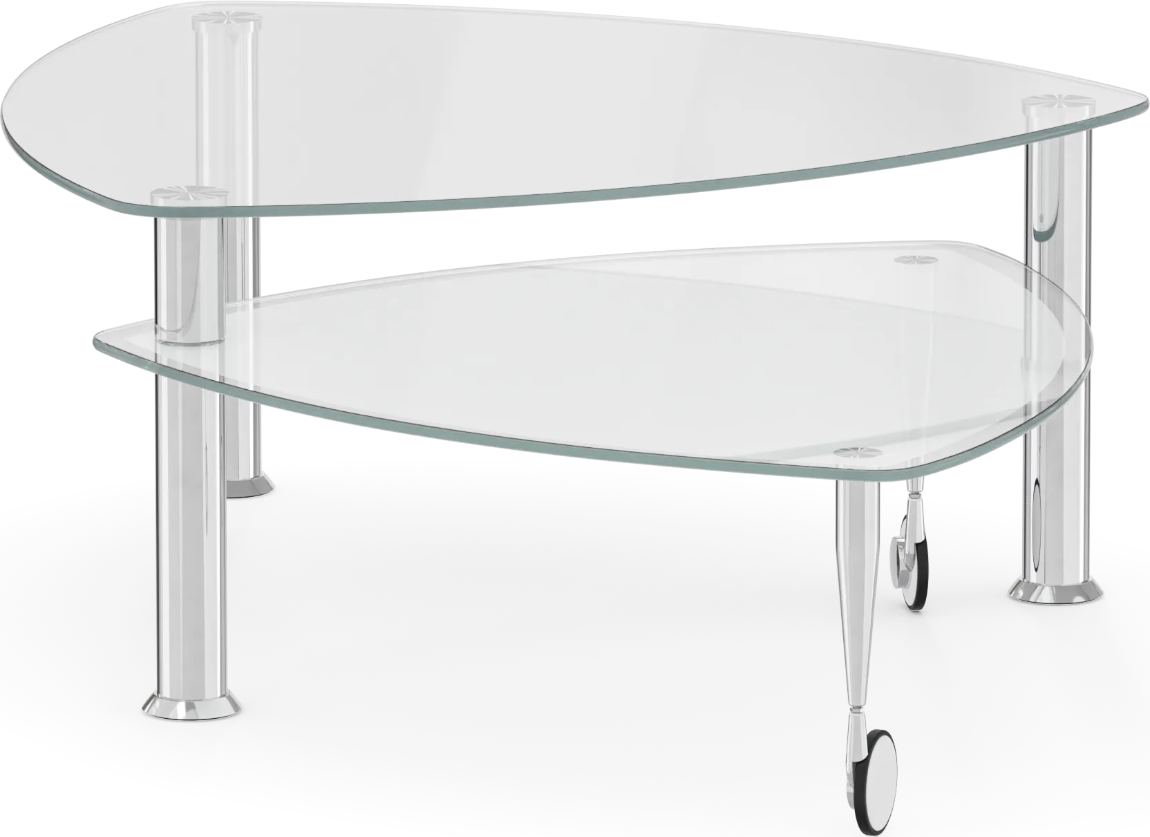Landmark II Silver Cocktail Table - Image 1