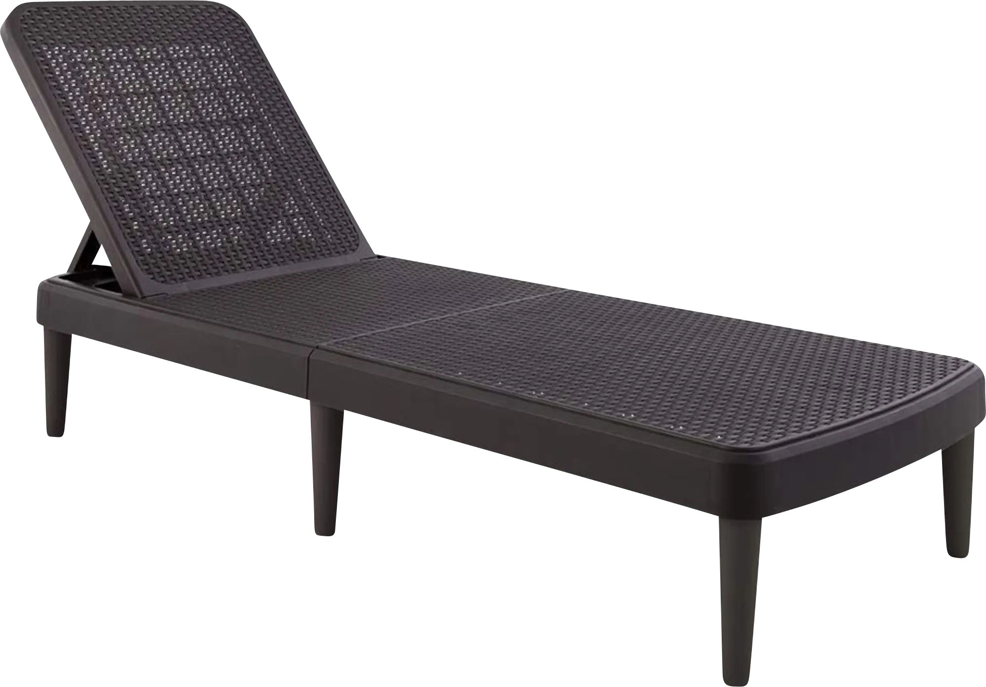 Lagoon Tahiti Brown Outdoor Chaise Lounge - Thumbnail - Image 1