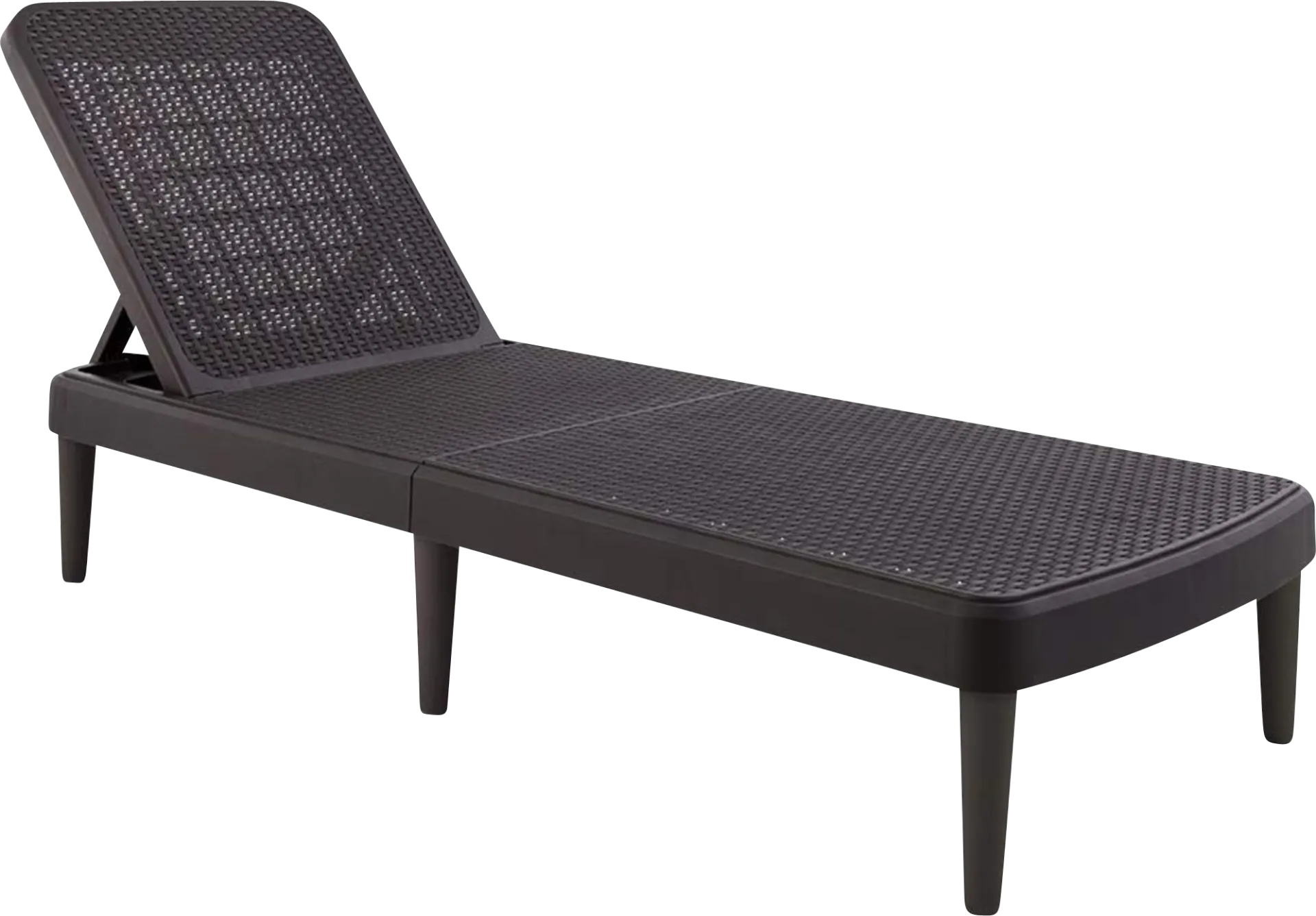 Lagoon Tahiti Brown Outdoor Chaise Lounge - Image 1