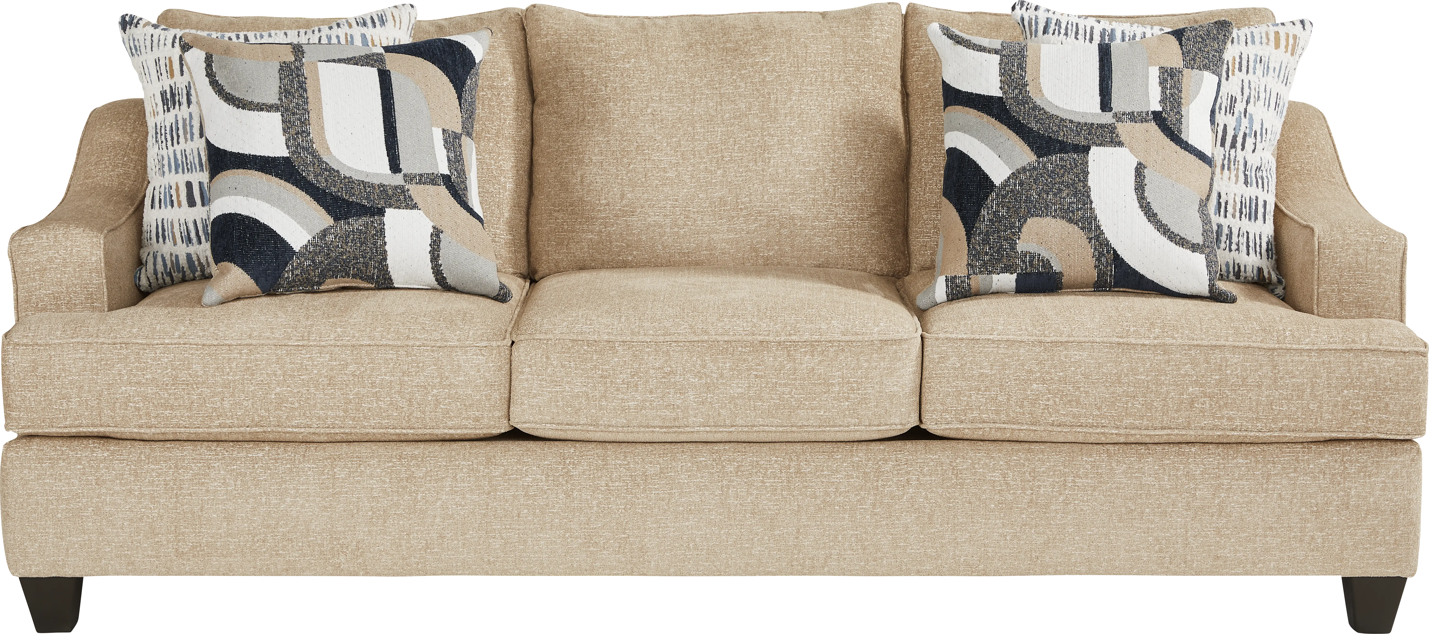 Riley Beige 3 Pc Living Room - Thumbnail - Image 2