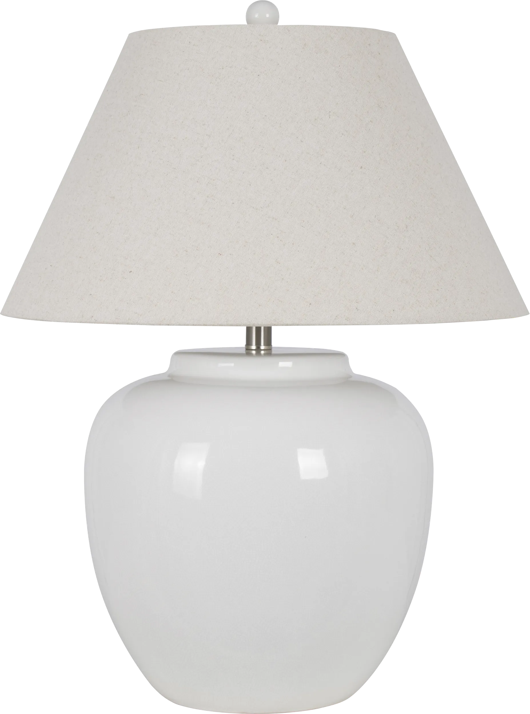 Ewers Creek Ivory Table Lamp - Image 1