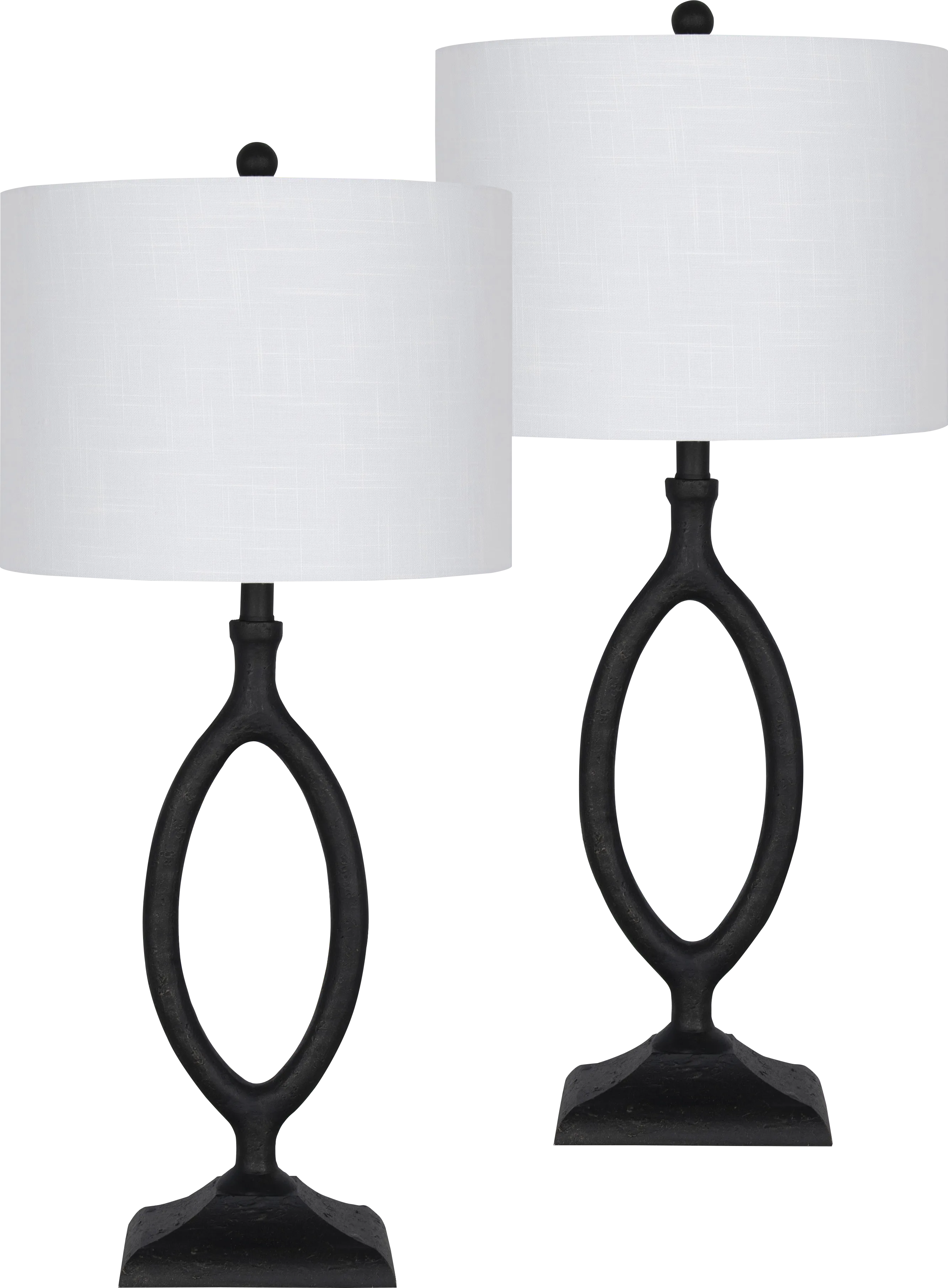 Cahalan Court Black Table Lamp Set of 2 - Thumbnail - Image 1