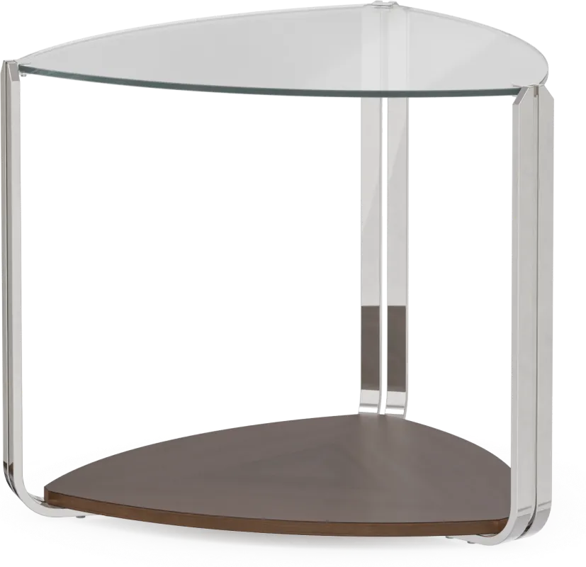 Tasley Walnut End Table