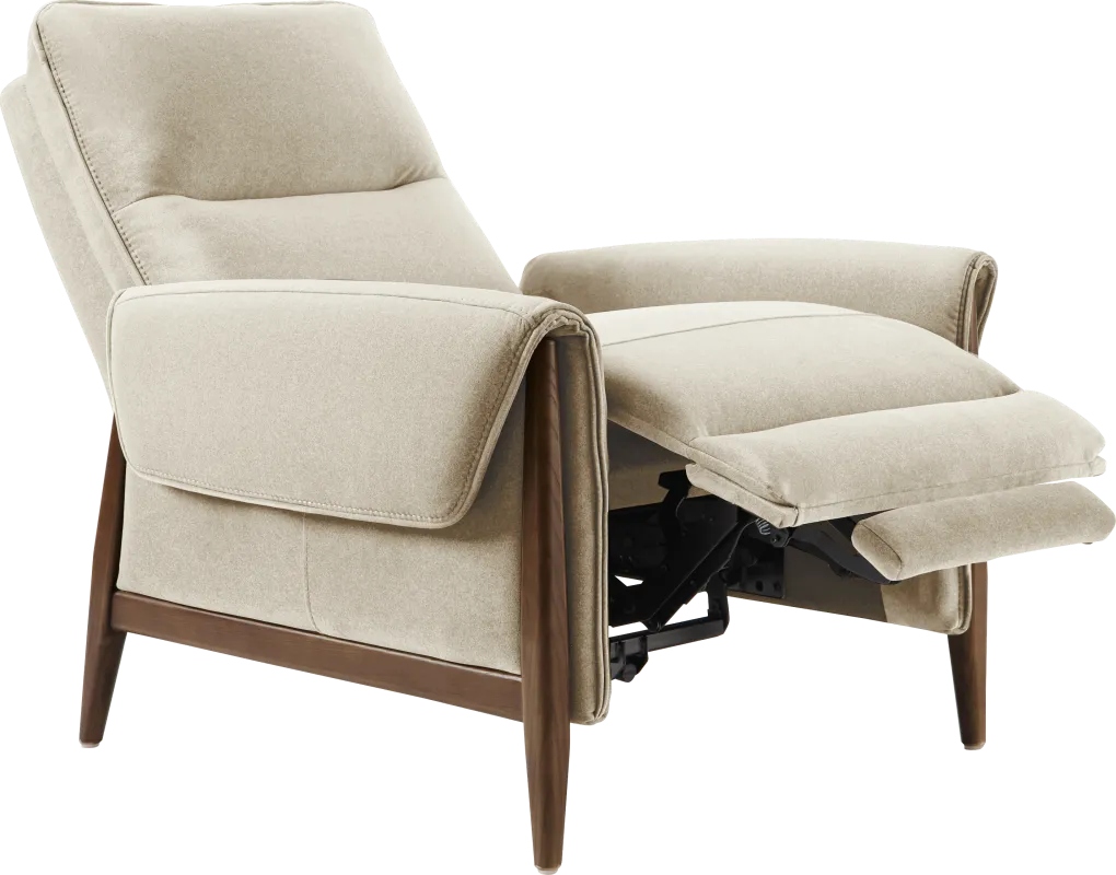 Cheswick White Dual Power Recliner