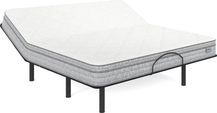 Therapedic Aurora King Mattress with Head Up Only Base