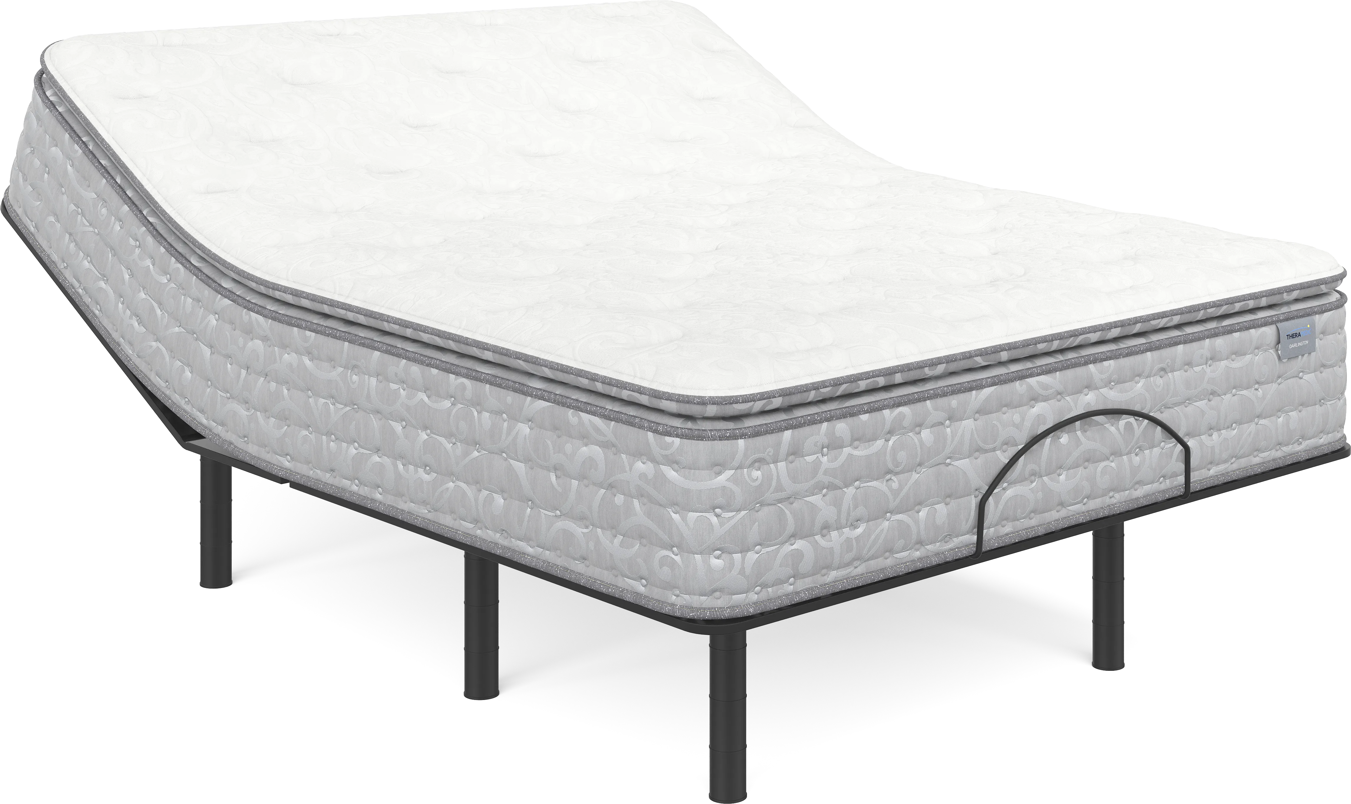 Therapedic Darlington Queen Mattress with Head Up Only Base - Thumbnail - Image 1