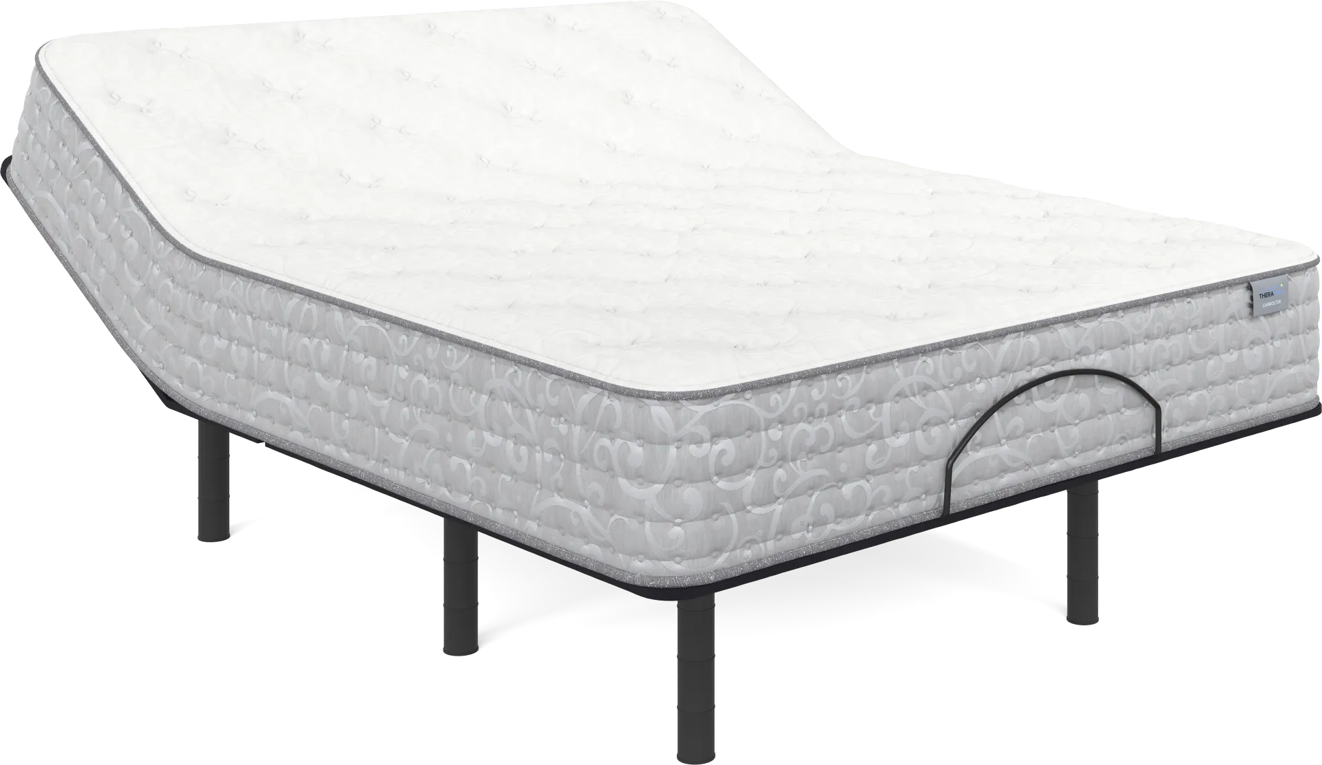 Therapedic Carrolton Queen Mattress with Head Up Only Base - Image 1