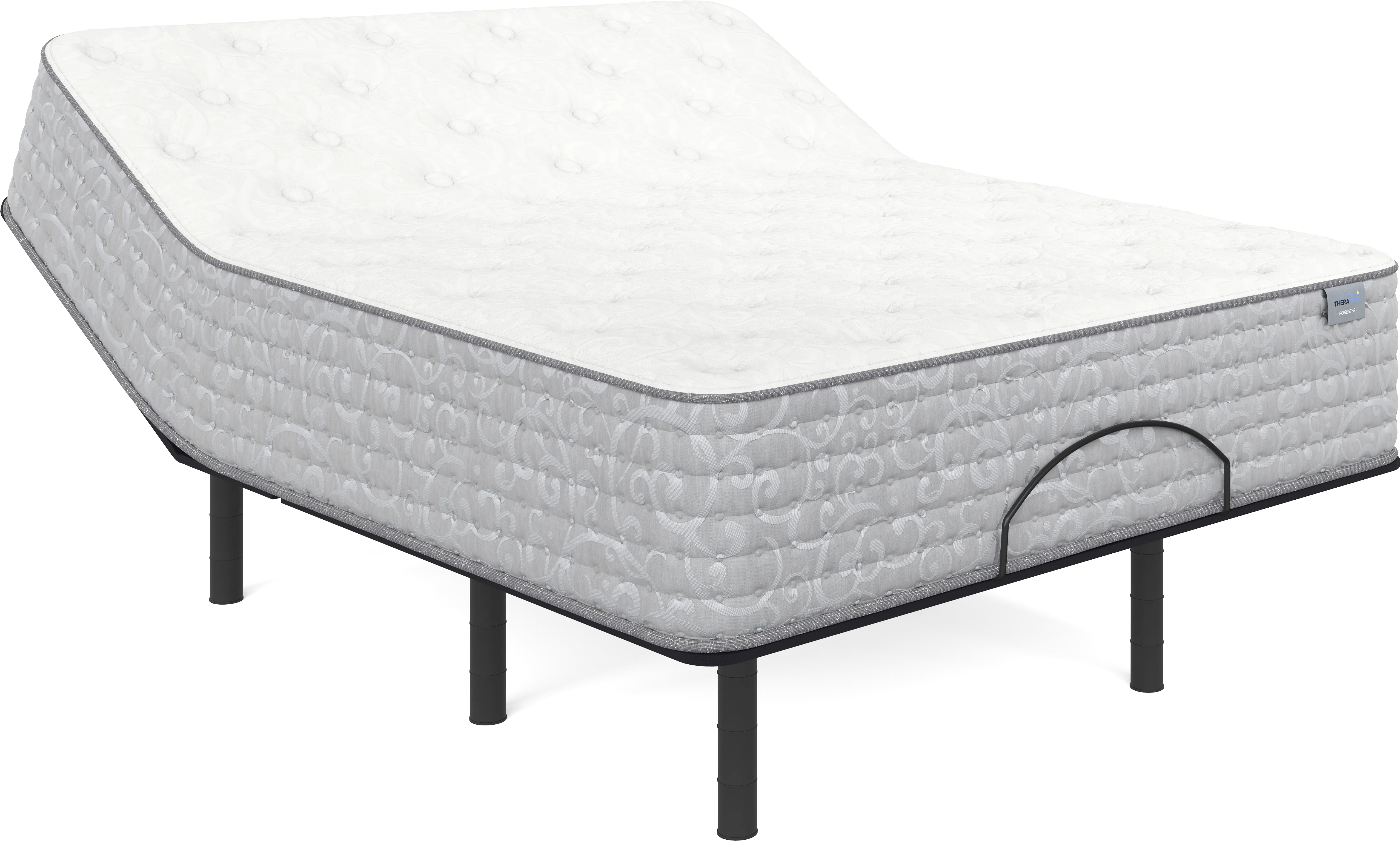 Therapedic Forester Queen Mattress with Head Up Only Base - Thumbnail - Image 1