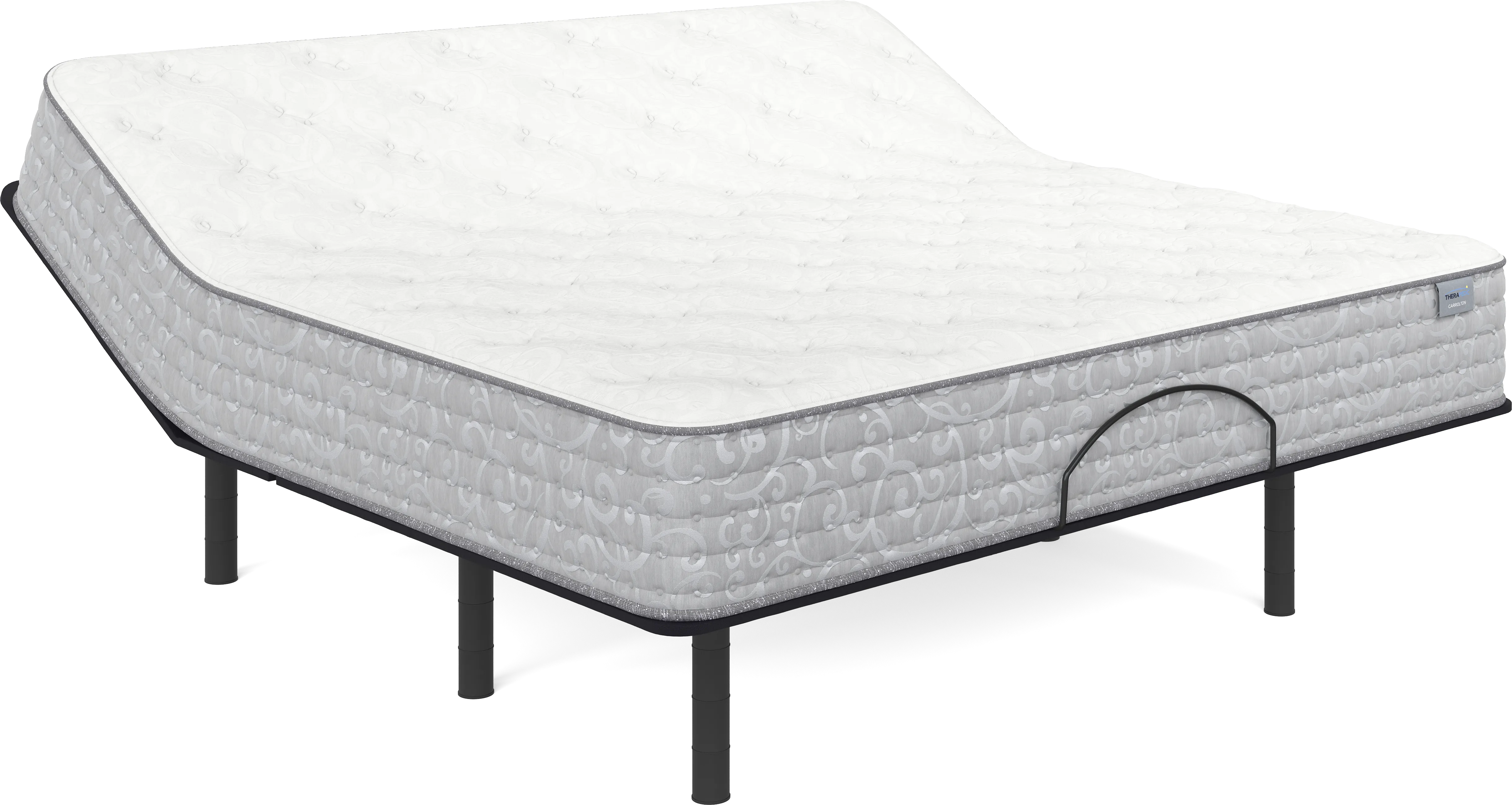 Therapedic Carrolton King Mattress with Head Up Only Base - Thumbnail - Image 1