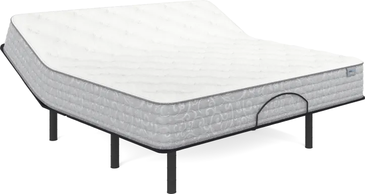 Therapedic Carrolton King Mattress with Head Up Only Base