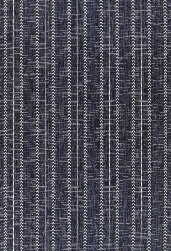 Mavi Navy 5'3 X 7' Indoor/Outdoor Rug