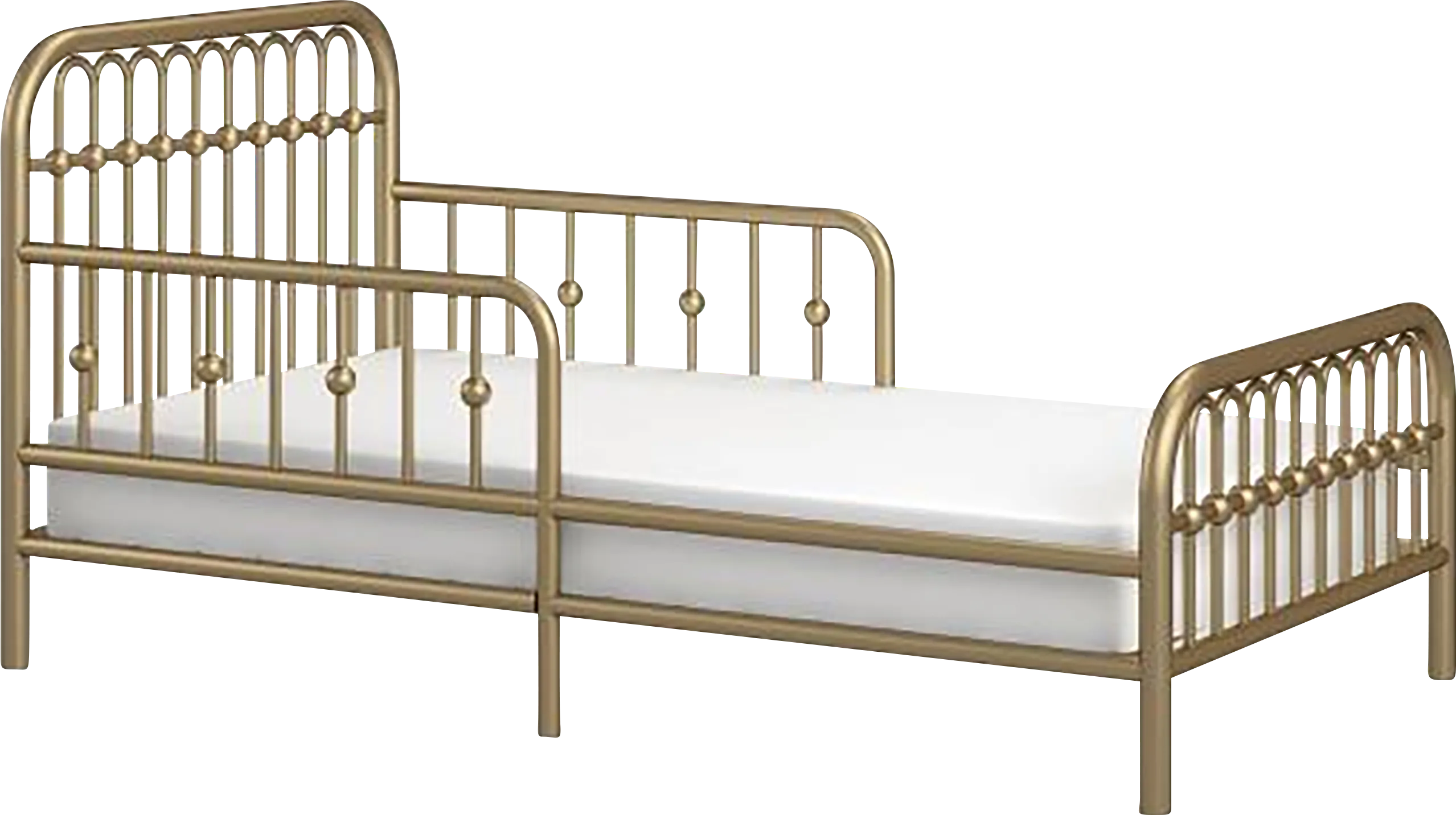 Kids Lolle Gold Toddler Bed - Thumbnail - Image 1