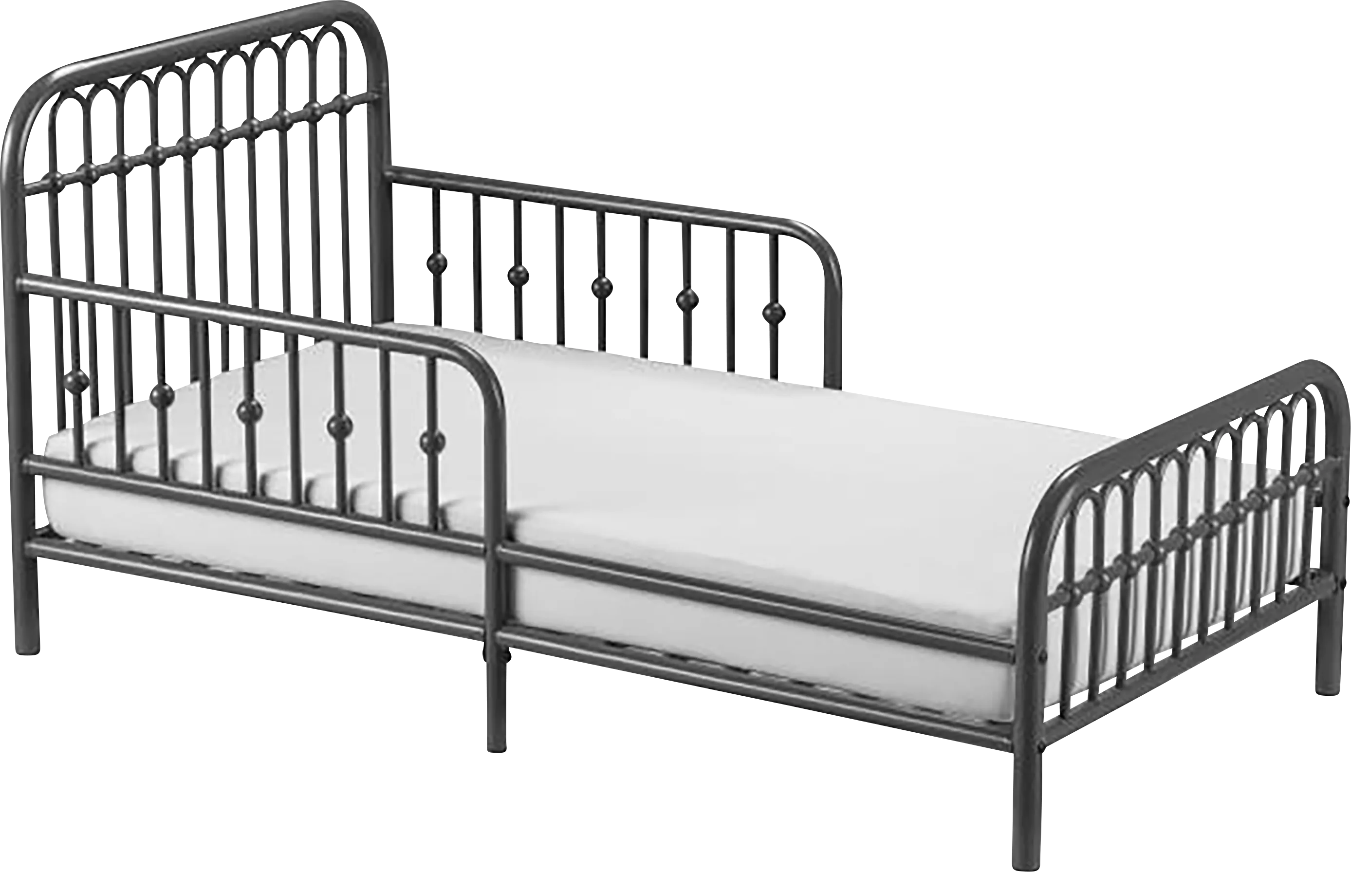 Kids Lolle Gray Toddler Bed - Thumbnail - Image 1