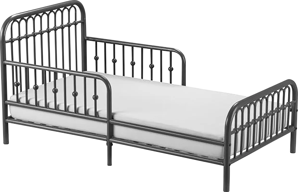 Kids Lolle Gray Toddler Bed