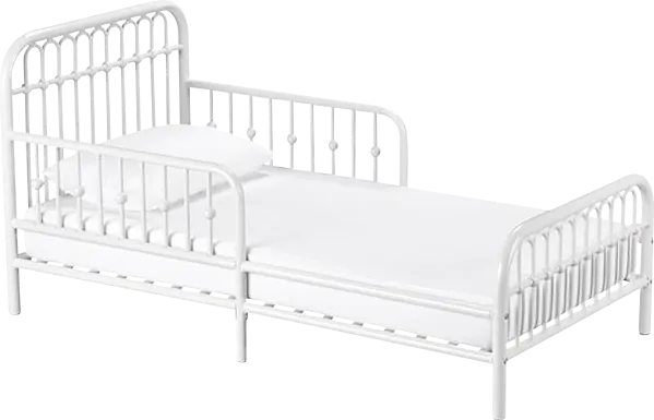 Kids Lolle White Toddler Bed