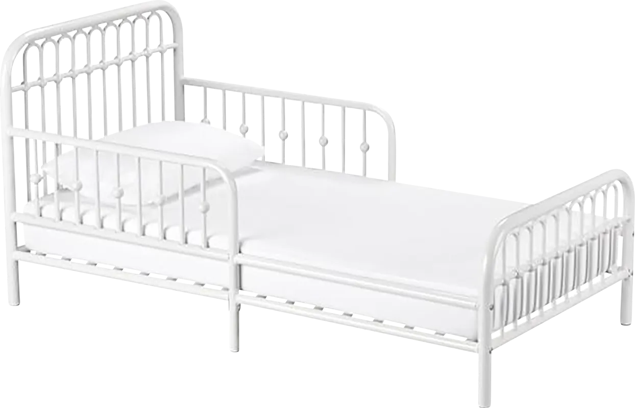 Kids Lolle White Toddler Bed