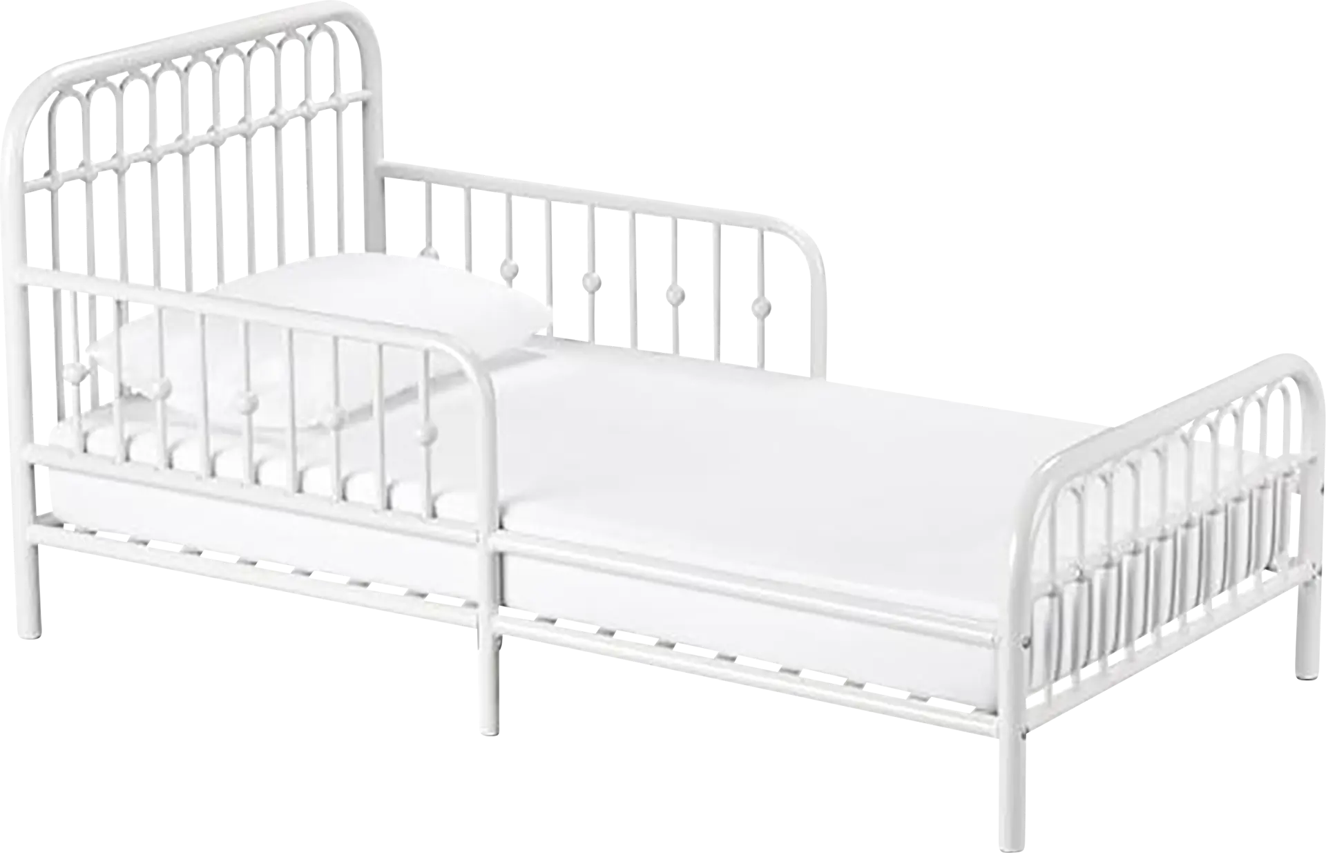 Kids Lolle White Toddler Bed