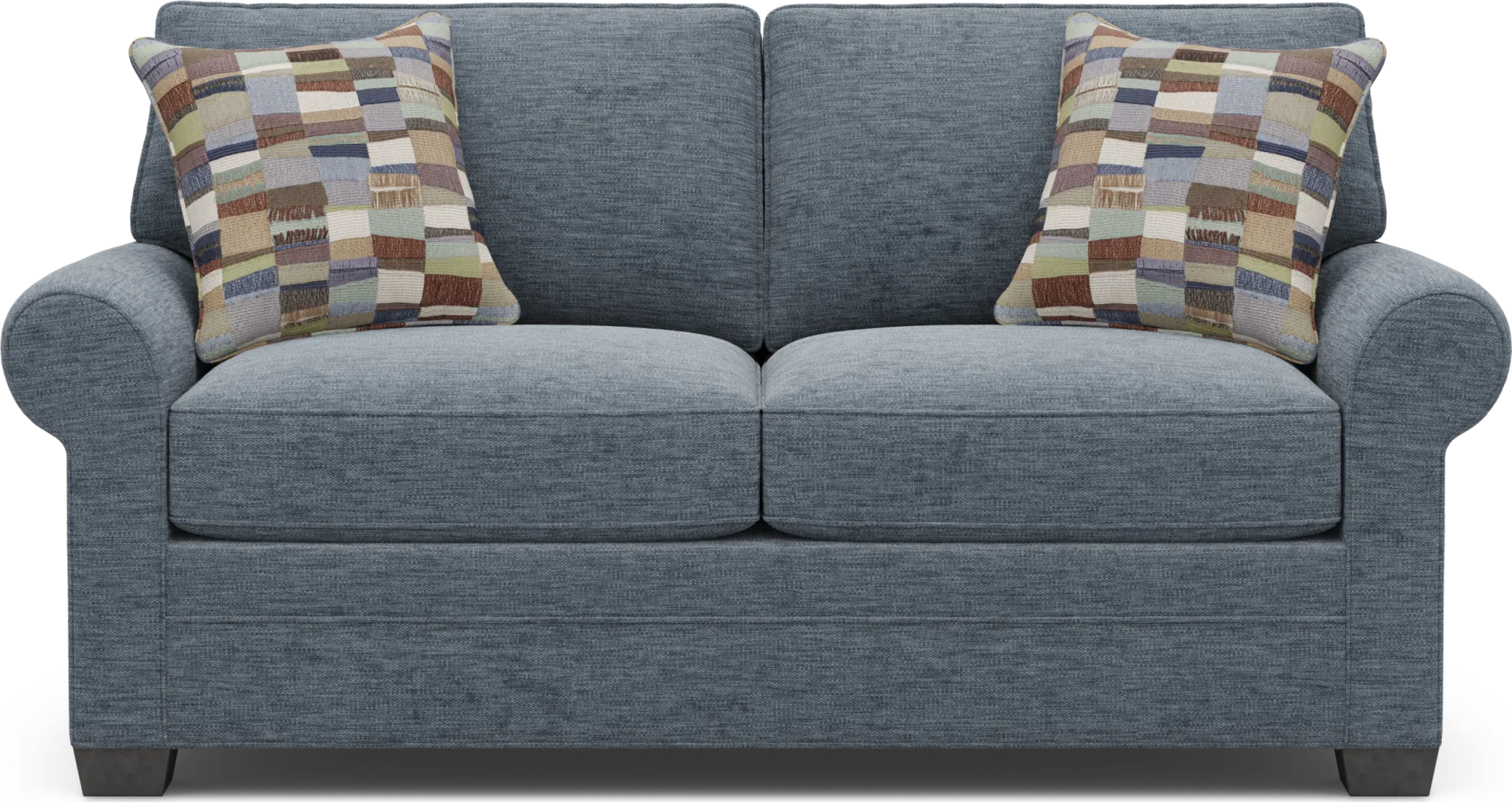 Bellingham Indigo Sleeper Apartment Sofa - Image 1