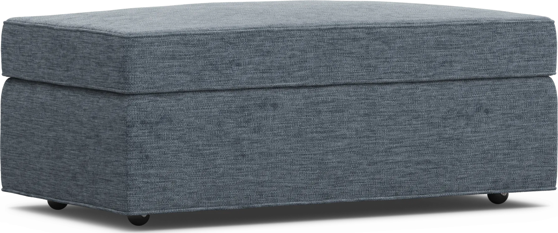 Bellingham Indigo Storage Ottoman - Image 1