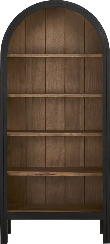King's Road Black Display Cabinet
