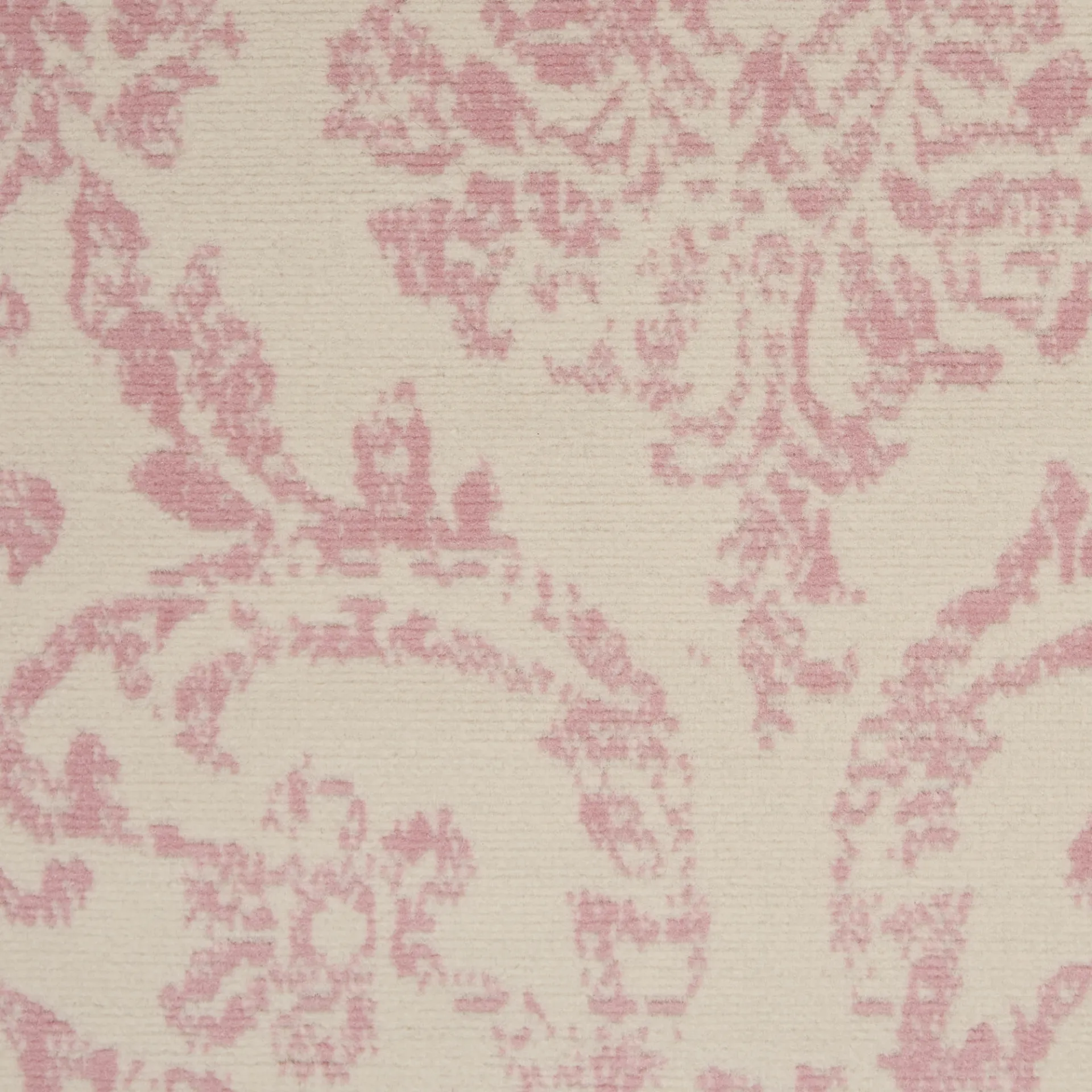 Kids Rosmere Pink 5'3 X 7'3 Damask Rug - Image 11