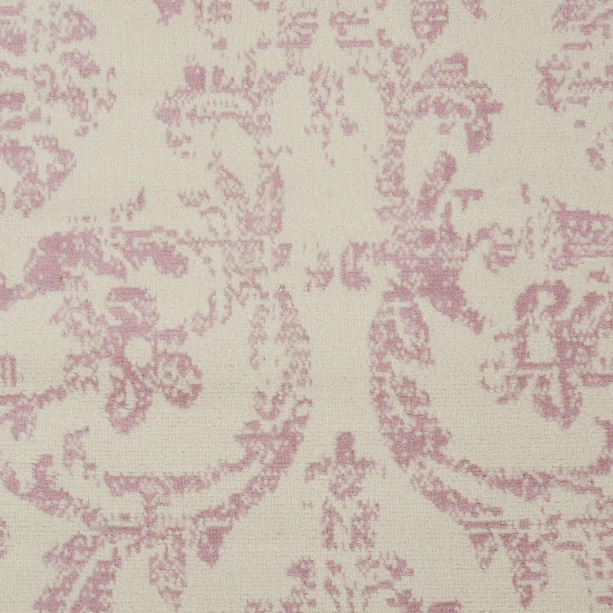 Kids Rosmere Pink 7'10 X 9'10 Damask Rug - Thumbnail - Image 10