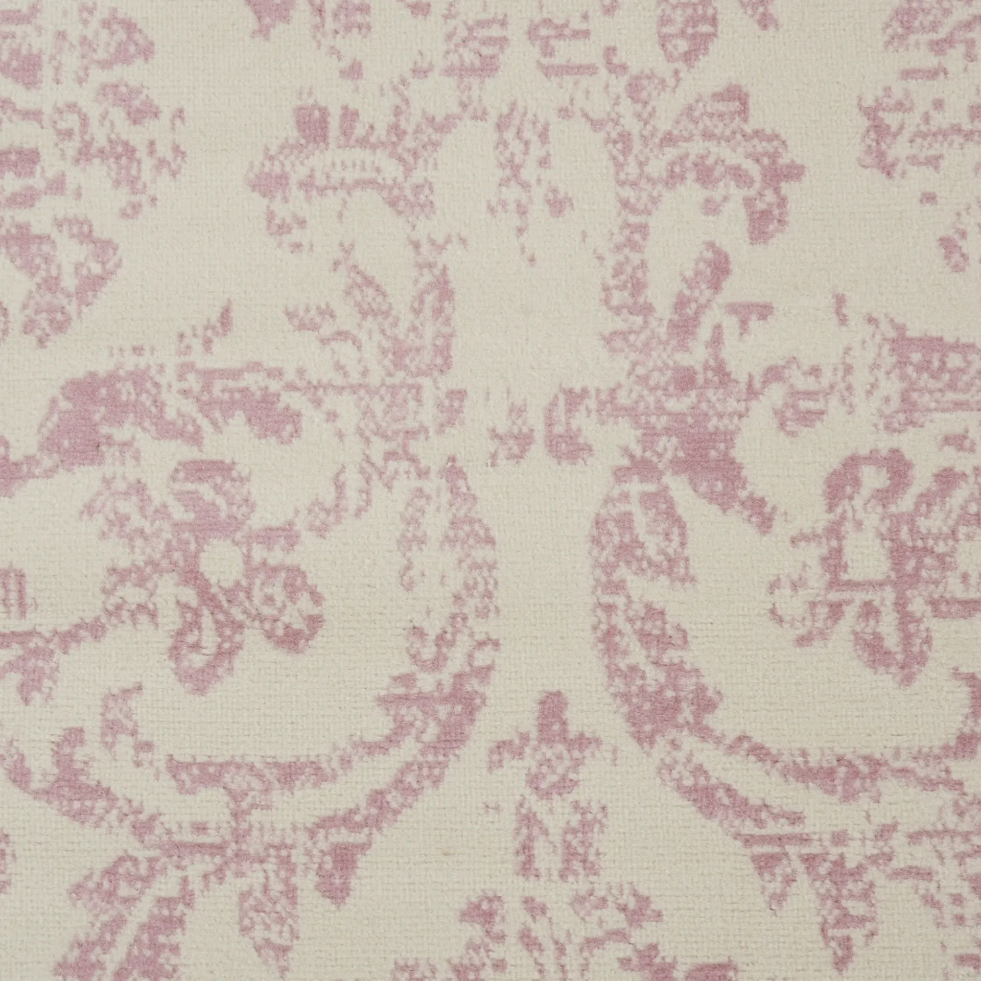 Kids Rosmere Pink 7'10 X 9'10 Damask Rug - Image 10