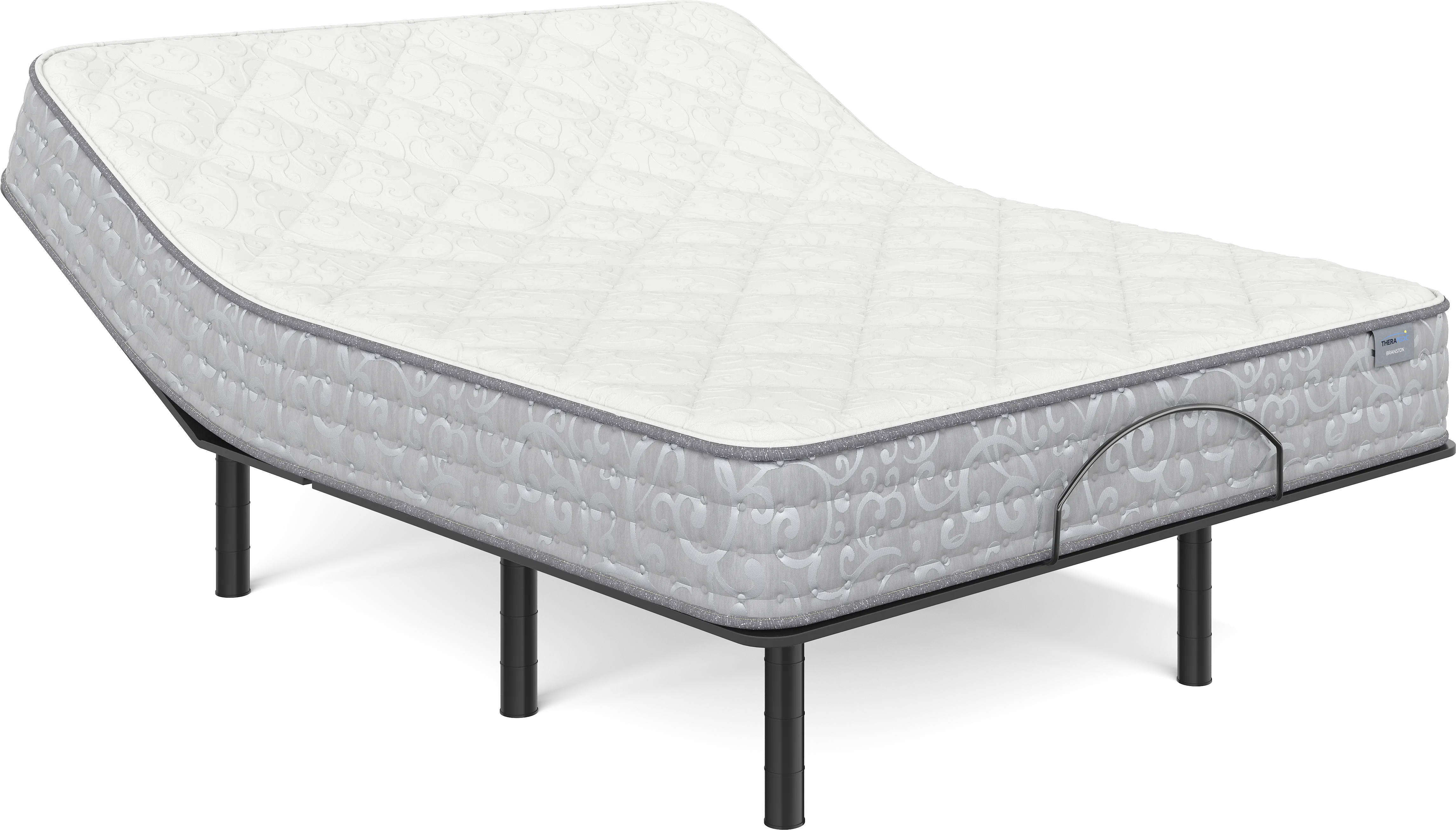 Therapedic Branston Queen Mattress with Head Up Only Base - Thumbnail - Image 1