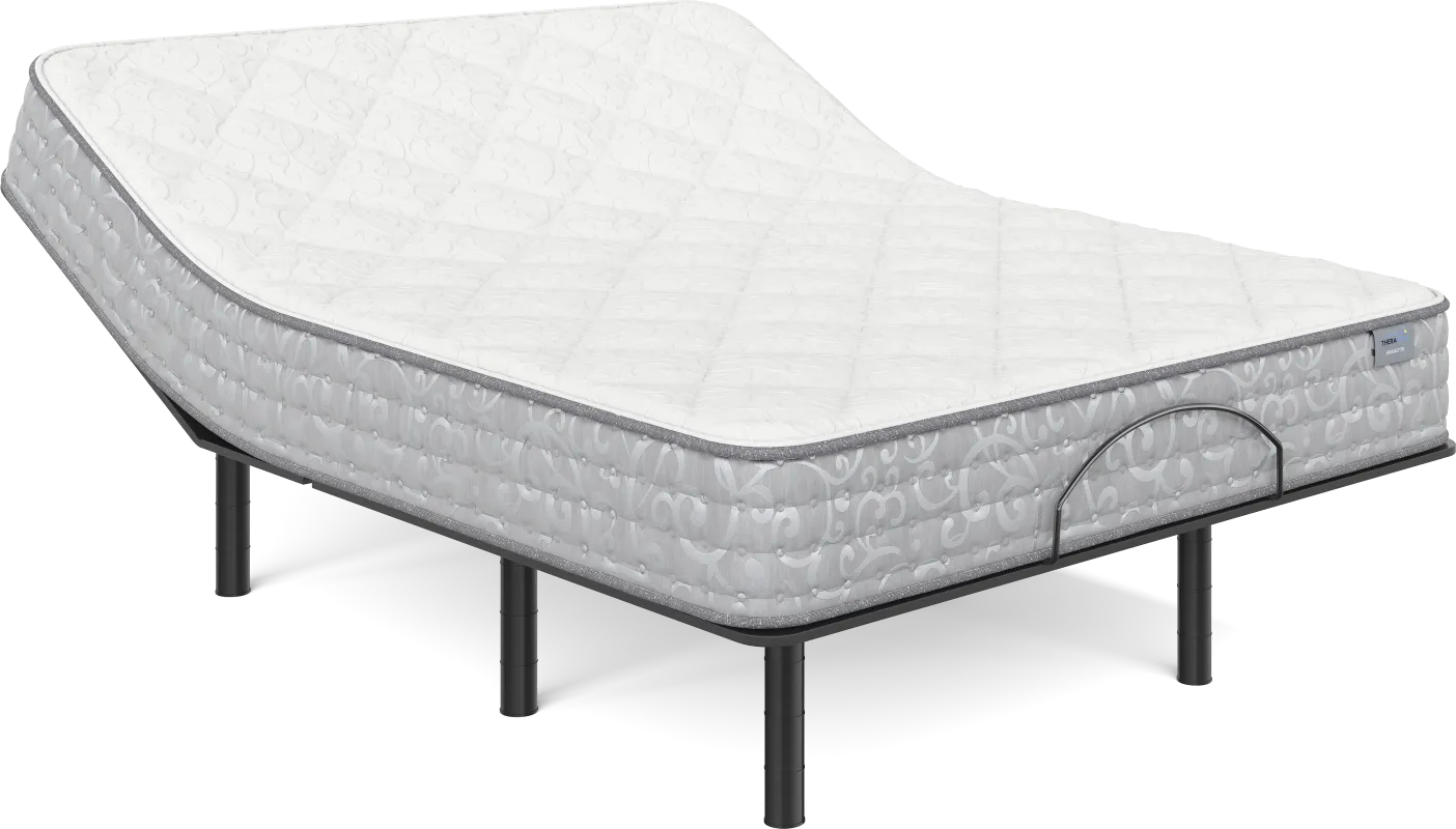 Therapedic Branston Queen Mattress with Head Up Only Base