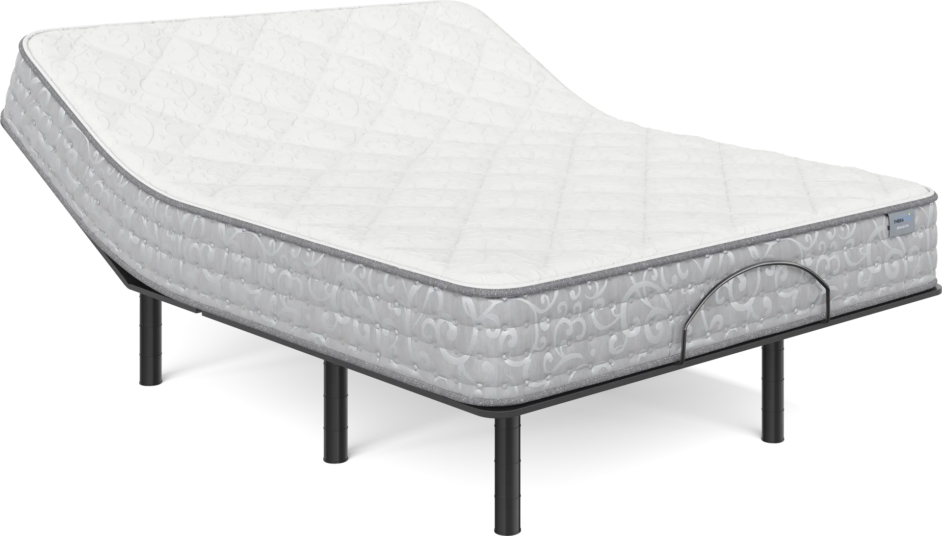 Therapedic Branston Queen Mattress with Head Up Only Base - Image 1