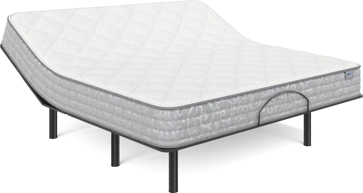 Therapedic Branston King Mattress with Head Up Only Base