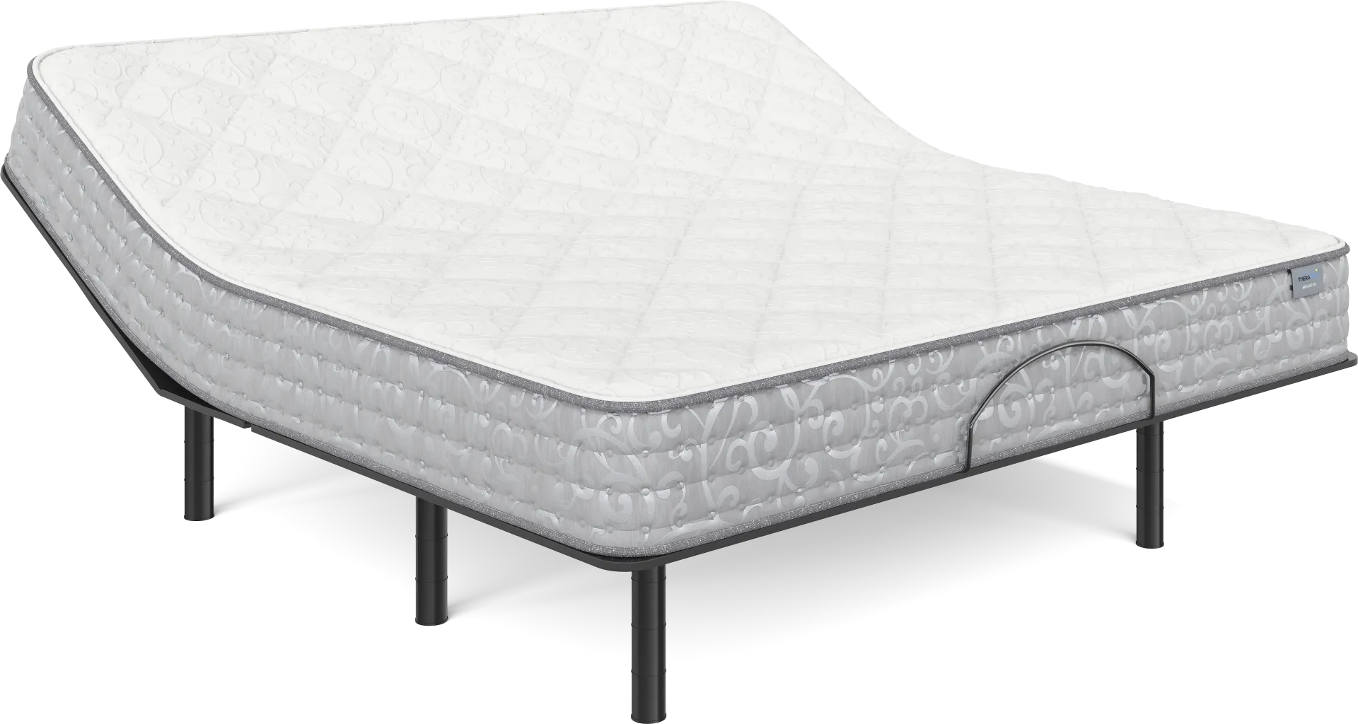 Therapedic Branston King Mattress with Head Up Only Base - Image 1
