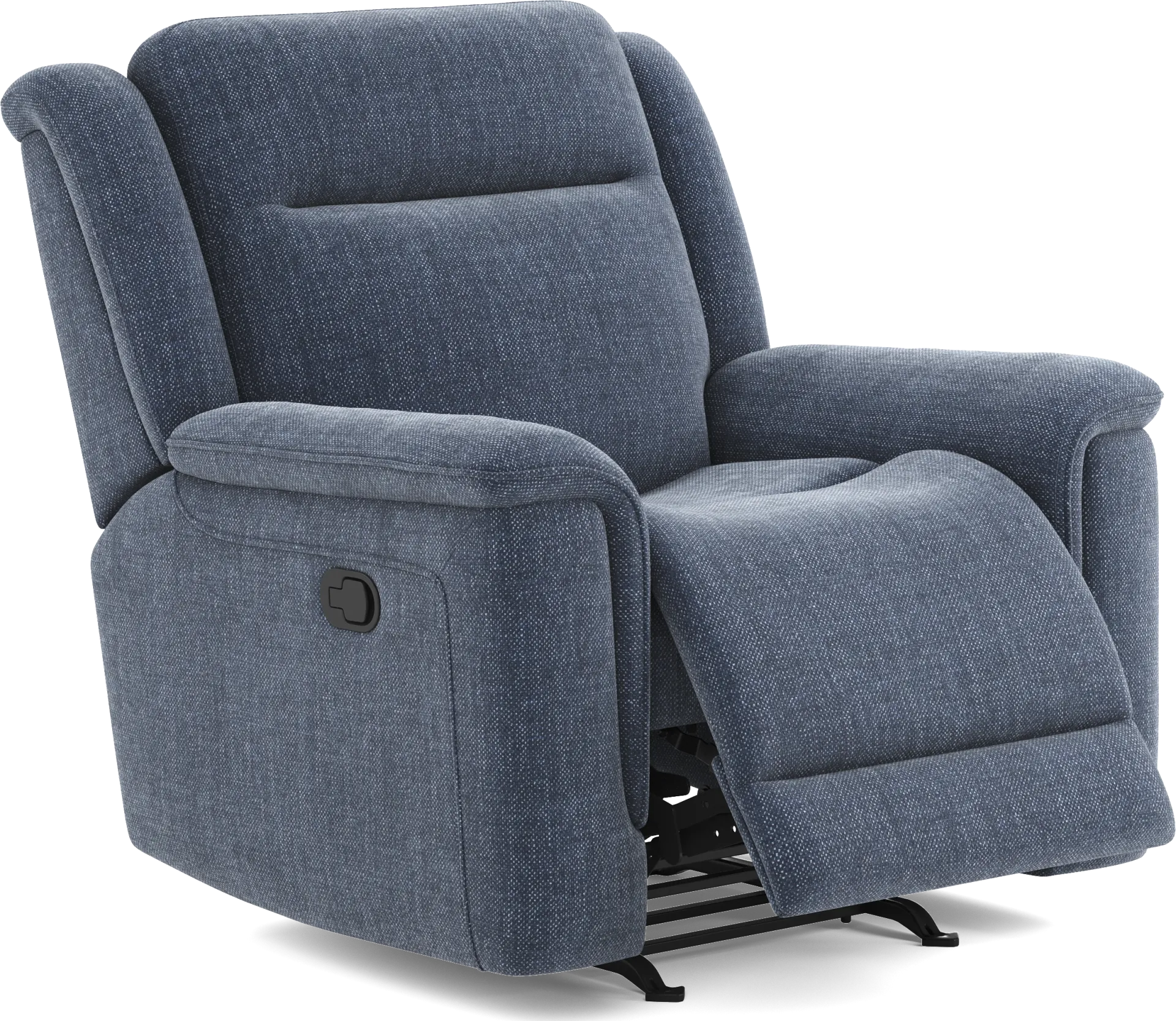 Meadow Park Cobalt Glider Recliner - Image 1